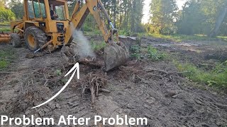 Problem After Problem  Prepping For Driveway  Stump Removal driveway homesteading God rawland [upl. by Raney615]