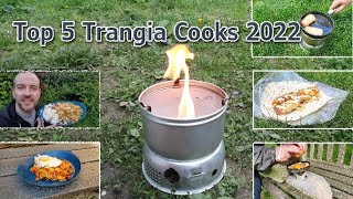 Top Five Trangia cooks 2022 [upl. by Irakuy]