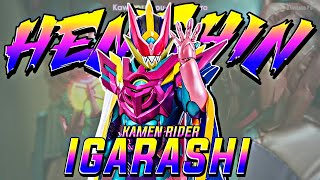 KAMEN RIDER IGARASHI HENSHIN amp FINISHER [upl. by Akenn]