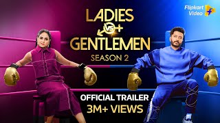 Ladies vs Gentlemen Season 2  Official Trailer  Riteish amp Genelia Deshmukh  Flipkart Video​ [upl. by Ahilam14]