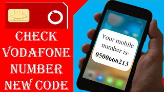 How to check your vodafone number in Ghana telecel number [upl. by Olen44]