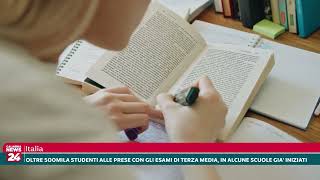 Oltre 500mila studenti alle prese con gli esami di terza media in alcune scuole già iniziati [upl. by Eltotsira791]