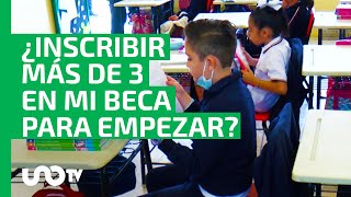 ¿Cómo puedo registrar más de 3 estudiantes en Mi Beca para Empezar para el ciclo 20242025 [upl. by Katey]