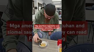 American can read Filipino TagalogPork SiomaiSiomai friedrice [upl. by Honey]