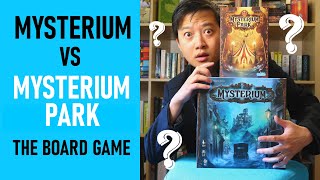 Mysterium Vs Mysterium Park Board Game Review  Top Cluedo Alternative [upl. by Aillicec621]