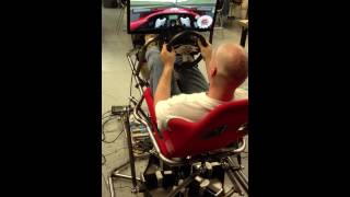 6DOF stewart platform F1 racing simulator [upl. by Nnahoj]