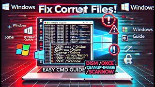 How to Fix Corrupt Files in Windows 11  SFC and DISM Repair Tutorial [upl. by Fields]