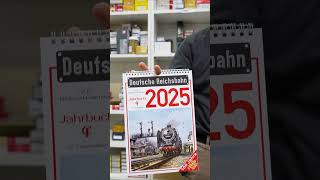 Wandkalender 2025 für Modell und Eisenbahnfreunde shorts [upl. by Adnovad]