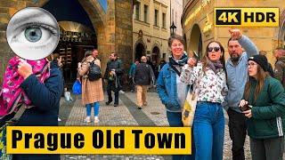 Walking Tour of Prague Old Town 🇨🇿 Czech Republic 4K HDR ASMR [upl. by Witcher]