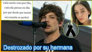 Louis Tomlinson despide a su hermana Félicité Tomlinson con doloroso mensaje [upl. by Enail]