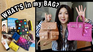 BIRKIN 25 to CHANEL DUMA TRIPLE PACK BACKPACK WHAT’S IN MY BAG  FIRST IMPRESSION  CHARIS ❤️ [upl. by Yahsat]