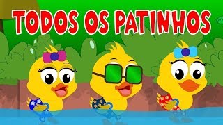 Todos os patinhos  40 Minutos de Música Infantil  Canções Populares [upl. by Ailekat754]