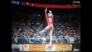 Nastia Liukin  Beam  2012 US Olympic Trials Day 2 [upl. by Nirtiak]