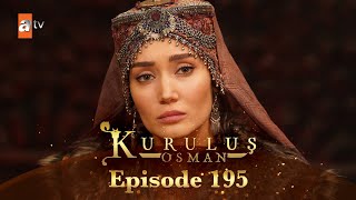 Kurulus Osman Urdu  Season 5 Episode 195 [upl. by Emelun]