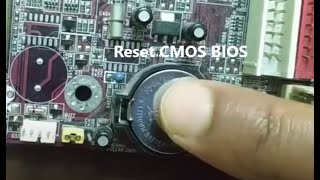 Reset CMOS BIOS in 2 min [upl. by Zasuwa]