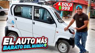 El auto mas Barato del mundo llego para cambiar a Mexico Cuesta 999 [upl. by Araik569]