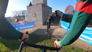 2020 X20 Badkamers Trofee Urban Cross Kortrijk Course Preride with Curtis White [upl. by Lyrred]