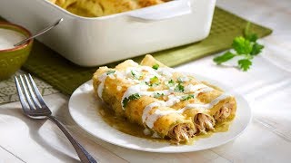 Enchiladas de Pollo en Salsa Verde [upl. by Inuat]