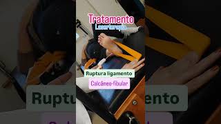 Laserterapia  Ruptura ligamentar  tornozelo laser rupturaligamentar fisioterapia laserterapia [upl. by Ahsined]