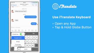 iTranslate How To  Keyboard Extension [upl. by Eelytsirk519]
