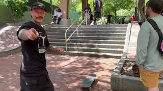 CASH FOR TRICKS WITH MANNY SANTIAGO AT BROOKLYN BANKS  FULL LIVE FEED [upl. by Raven]