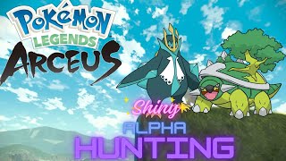 🔴Live Hunting Alpha Gen 4 Starters In Pokémon Legends Arceus Day 3 shorts [upl. by Aniratak527]