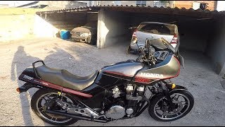 COMPREI A HONDA CBX750 COM O RONCO MAIS TOP DE TODAS QUE PILOTEI [upl. by Aivizt]