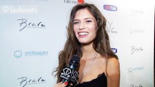 Bianca Balti  Exclusive Interview at the 10th Anniversary of Brave Model Management  FashionTV FTV [upl. by Notsirhc]