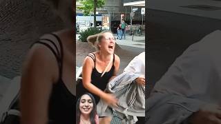 she got very scared best of bushman prank 😂  alibaba666 shorts funny prank [upl. by Elison]