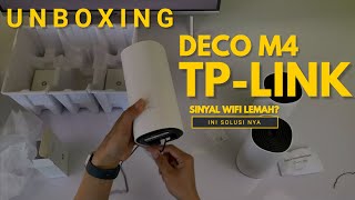 TPLink Deco M4 Unboxing [upl. by Aisinoid]