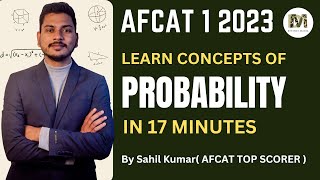 Complete Probability For AFCAT Exam in 17 minutes  Defence Mania [upl. by Jeri]