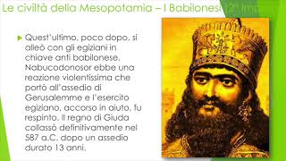 Storia  Le civiltà della Mesopotamia  Secondo Impero babilonese 4 [upl. by Aleuname]