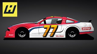 ILLUSTRATOR SPEEDART Racecar livery design template [upl. by Llerahs]