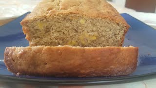 How To Make Plantain Bread  Plantain Loaf Recipe [upl. by Artnoed]