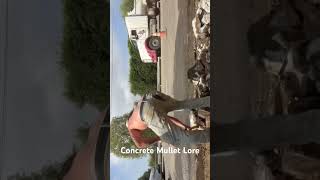 Concrete Mullet Lore viralshort concrete construction memes viral constructionoid [upl. by Ycnay]