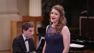 Jessica Cale soprano sings Mozart and Maude Valerie White Kathleen Ferrier Awards [upl. by Eitsym999]