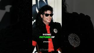 5 Iconic Pictures of Michael Jackson michaeljackson kingofpop mj 5pics legend king [upl. by Forrer]