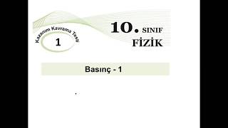 10Sınıf Fizik Meb Kazanım Testleri1 [upl. by Aleik22]