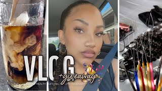 VLOG TIME FOR A CHANGE✨  ATL HOUSE HUNTING  FIRST GIVEAWAY 🎉  Brandy Alexis [upl. by Aneeras]