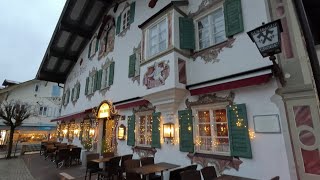 Oberammergau Bavaria Germany Mid December 2023 [upl. by Ydnyc620]