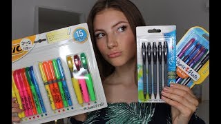 BACK TO SCHOOL SUPPLIES HAUL 2017 [upl. by Abihsat]