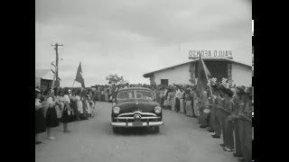 Visita do presidente Dutra a Paulo Afonso  1950 [upl. by Sirraj]