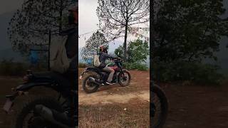 ROYAL ENFIELD SCRAM 411 IN NEPAL  HATTIBAN RIDE  CHAMPADEVI RIDE shortvideo youtubeshorts [upl. by Boj]