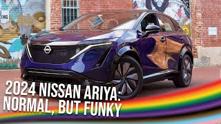 The 2024 Nissan Ariya is a Funky Family EV [upl. by Vil]