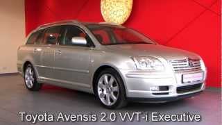 Toyota Avensis 20 VVTi Executive 2005 Polarsilber metallic 063069 wwwautohausbizsukharburg [upl. by Hnacogn]