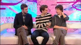 Jesse Eisenberg Andrew Garfield amp Justin Timberlake T4 Part One [upl. by Sonya]