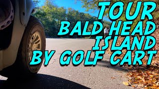 4K Tour of Bald Head Island by golf cart  Best US islands [upl. by Berget]