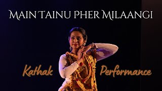 Kathak performance  Main tainu pher milaangi  Amrita Pritam  Siff Kathak Anushka Chandak kathak [upl. by Rew]