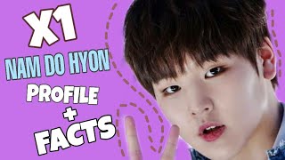 X1 NAM DO HYON PROFILE  FACTS  PRODUCE X 101 [upl. by Ahseined]