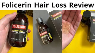 Folicerin Hair Loss Review Don’t use it before reading this Review [upl. by Grous946]